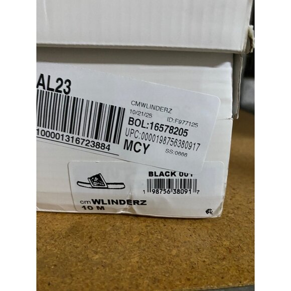 Calvin Klein Mens Wlinderz Casual Open Toe Slip On Slide Black Size 10M NIB - Picture 5 of 5